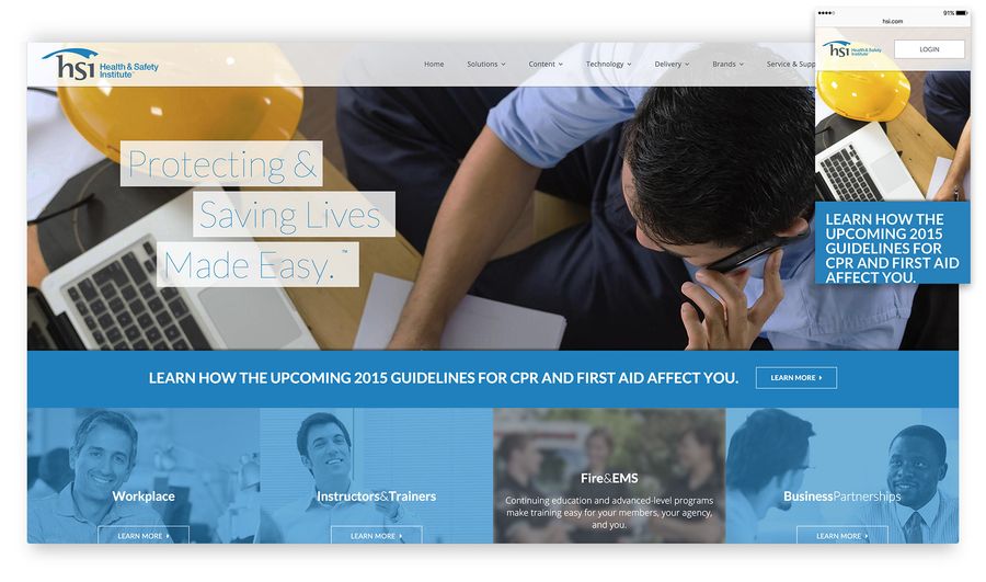HSI.com homepage